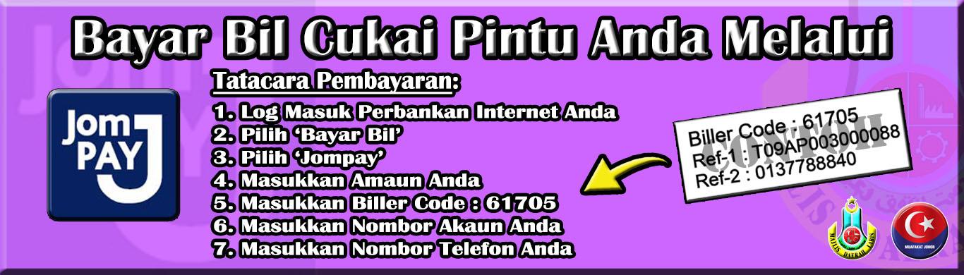 Bayar Bil Cukai Pintu Anda Melalui Jompay Portal Rasmi Majlis Daerah Labis