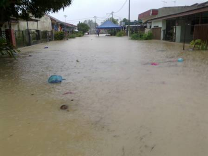 Keadaan Banjir Di Taman Perling Labis Portal Rasmi Majlis Daerah Labis